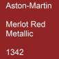 Preview: Aston-Martin, Merlot Red Metallic, 1342.